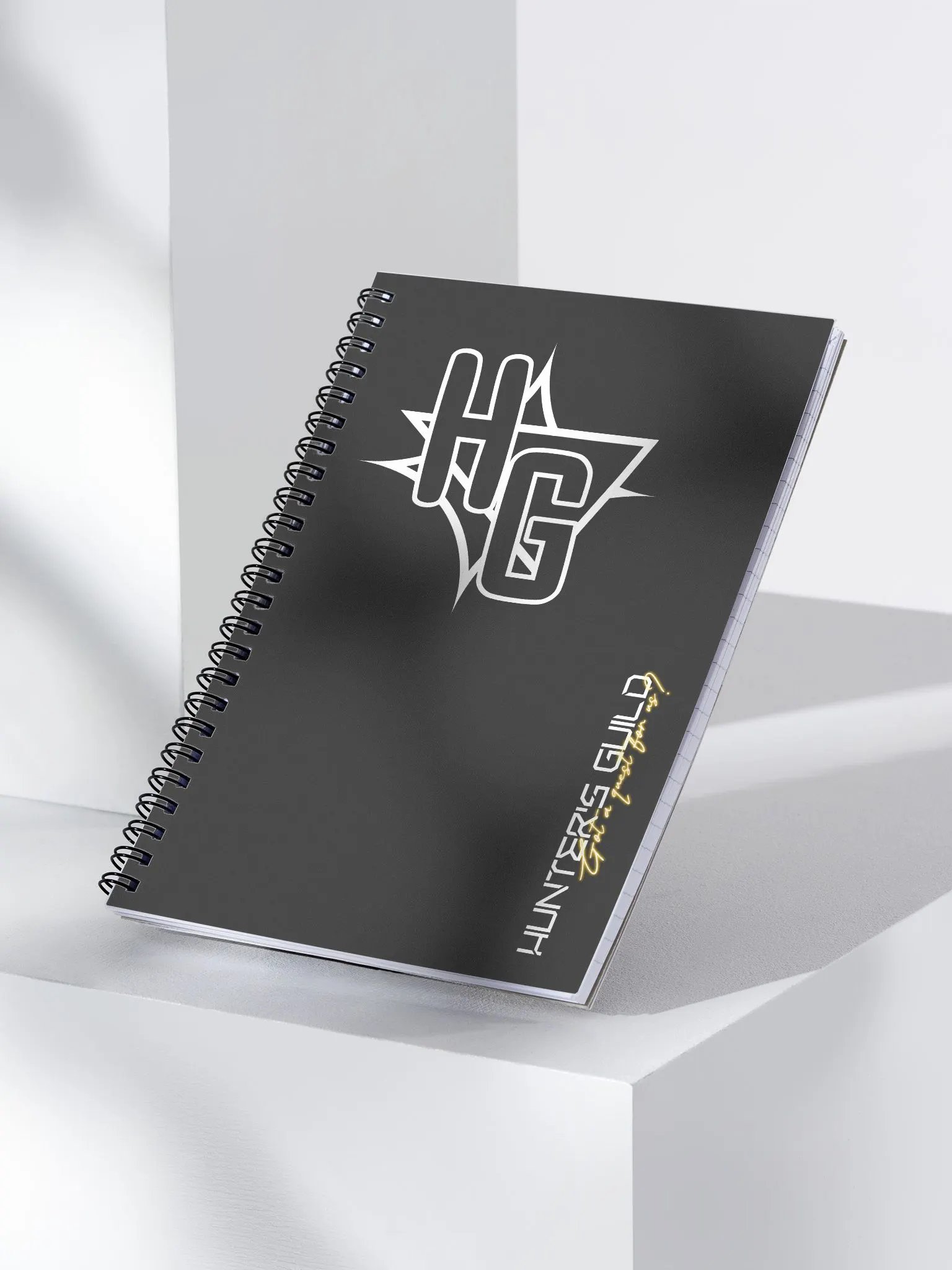 Hunter's Guild Emblem Spiral Notebook product image (4)