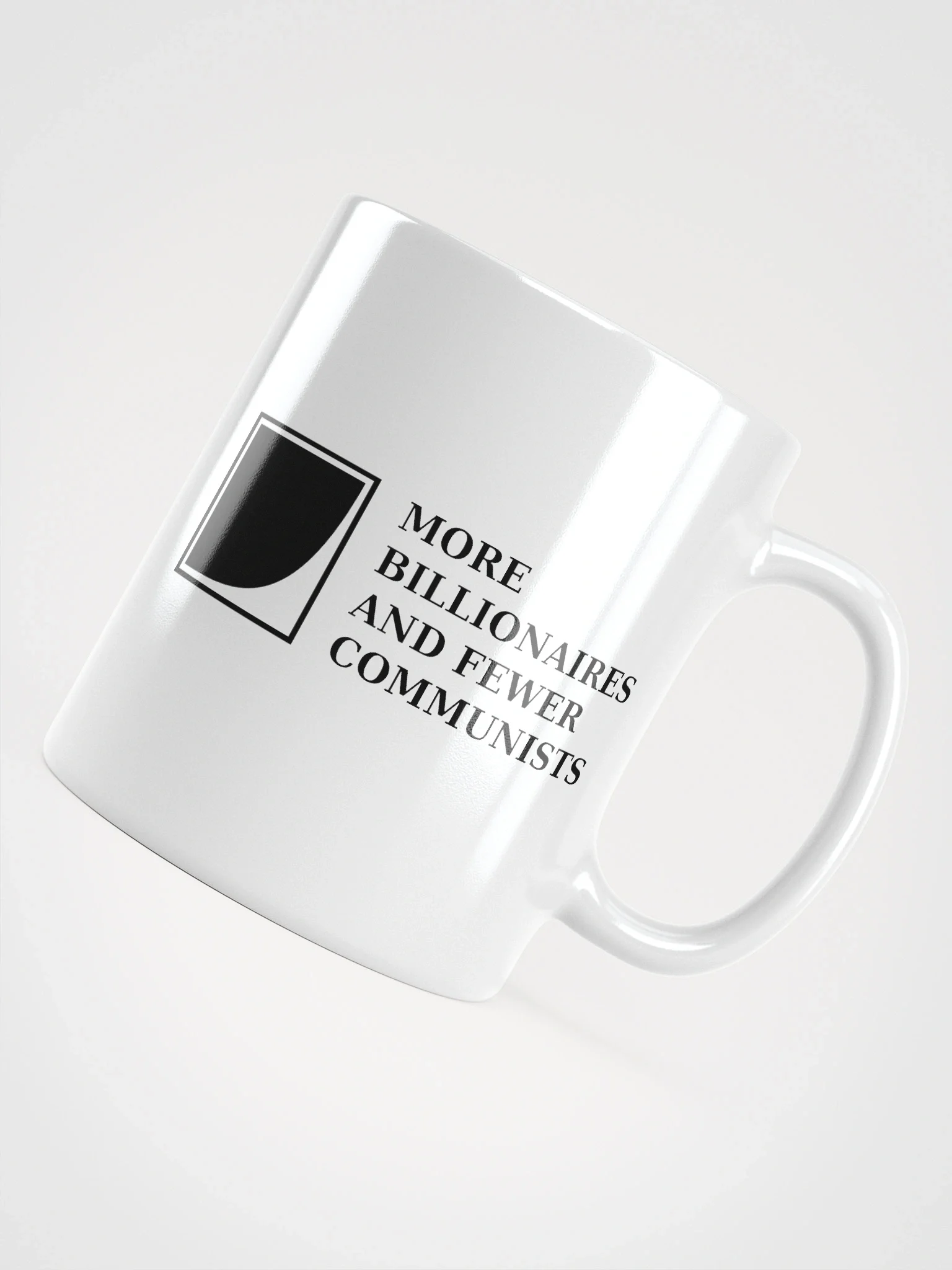 More Billionaires and Fewer Communists White Mug product image (10)