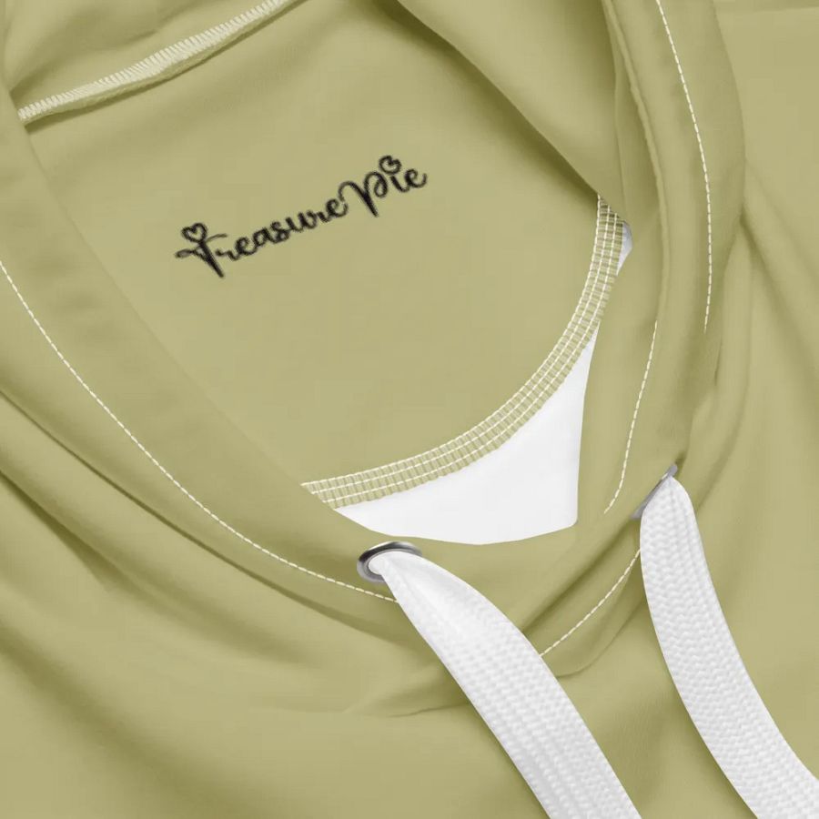 Plain Medium Yellow True Summer Unisex Recycled Polyester Heavyweight Premium Hoodie by Treasure Pie product image (7)