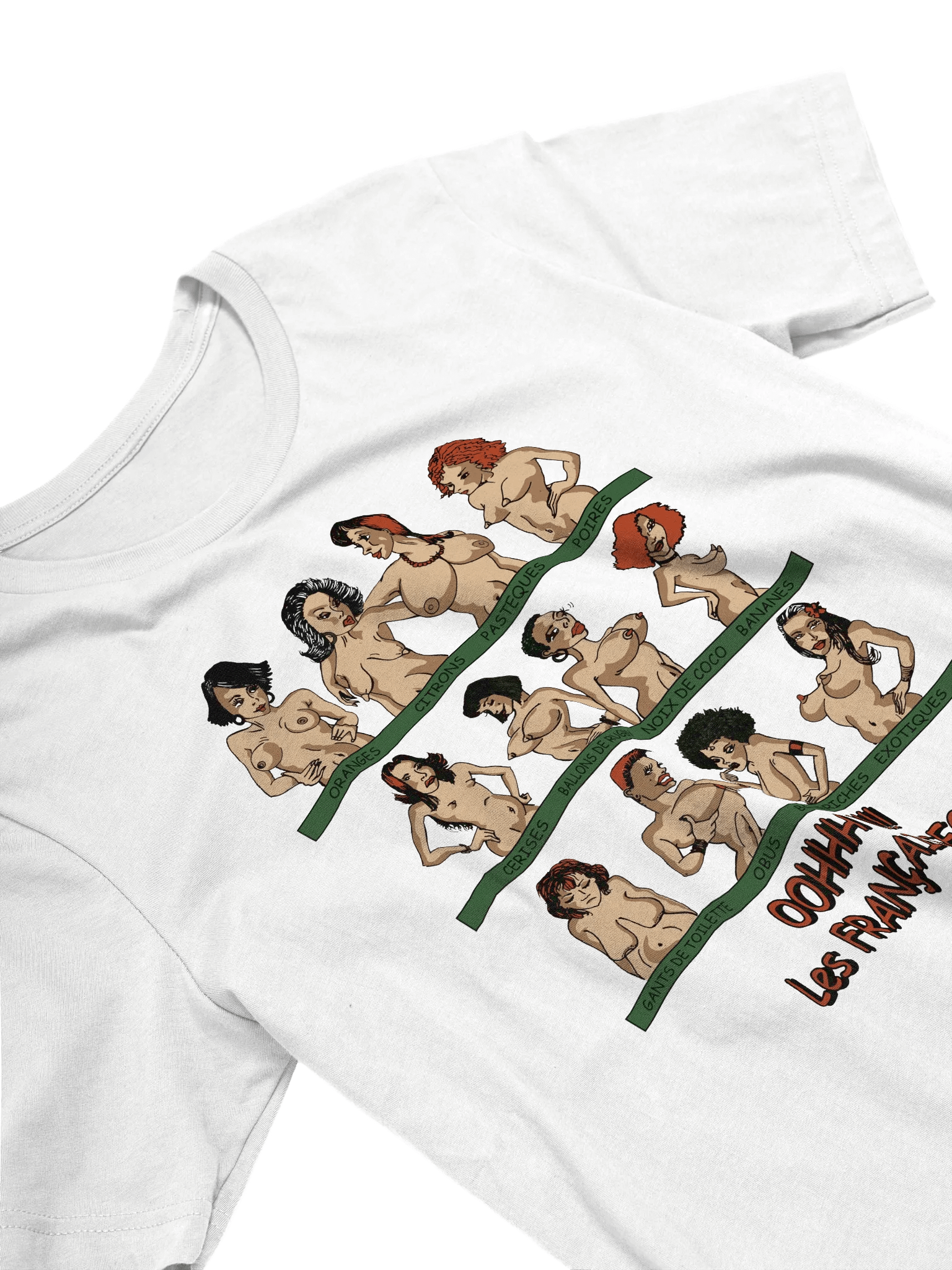 OOHHH!!! LES FRANÇAISES TEE product image (1)