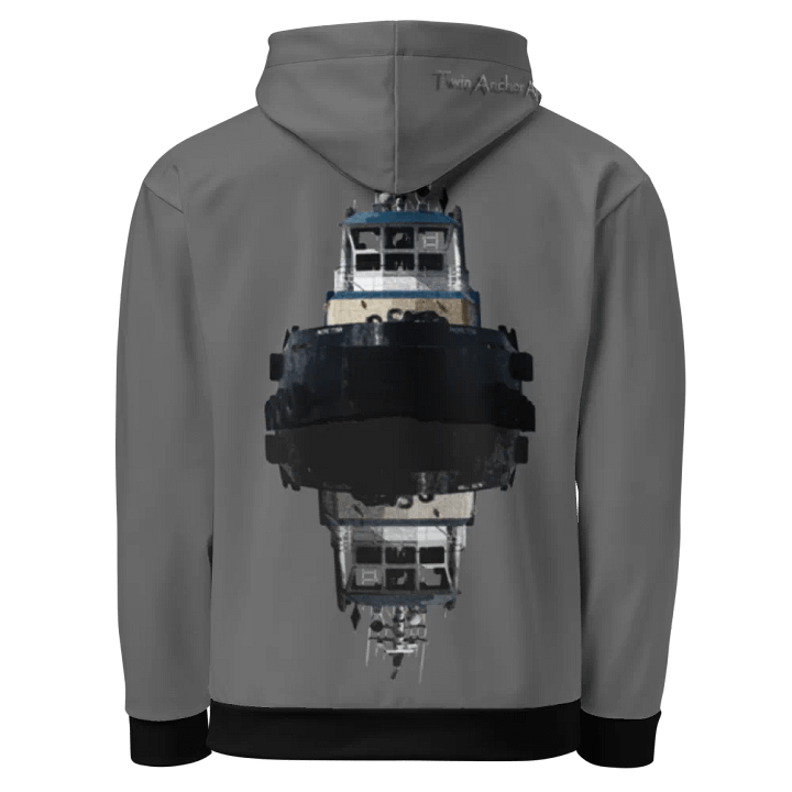 Gray Pacific Titan Reflection Hoodie product image (1)