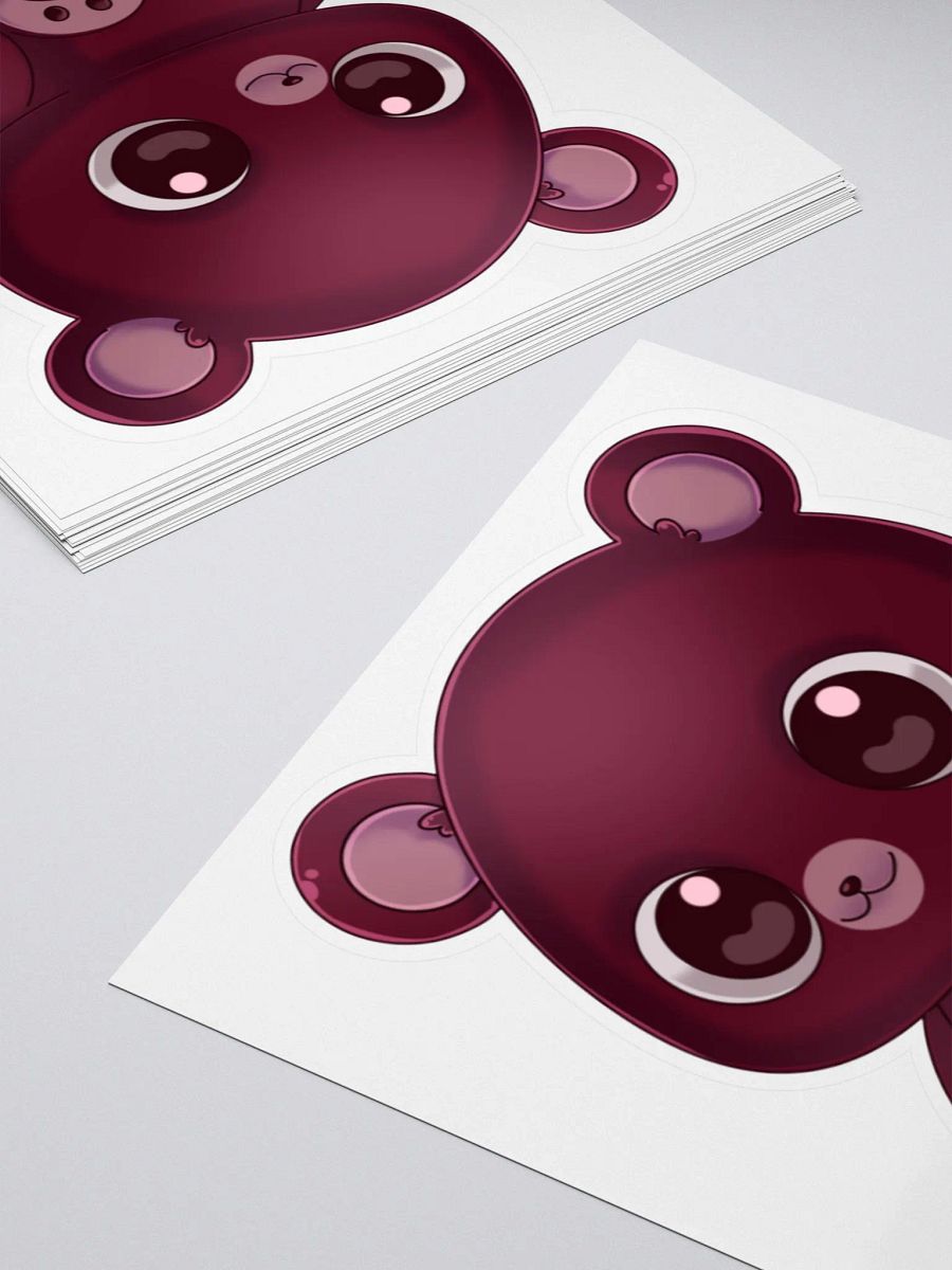 Afro the Bear Plush Sticker product image (11)
