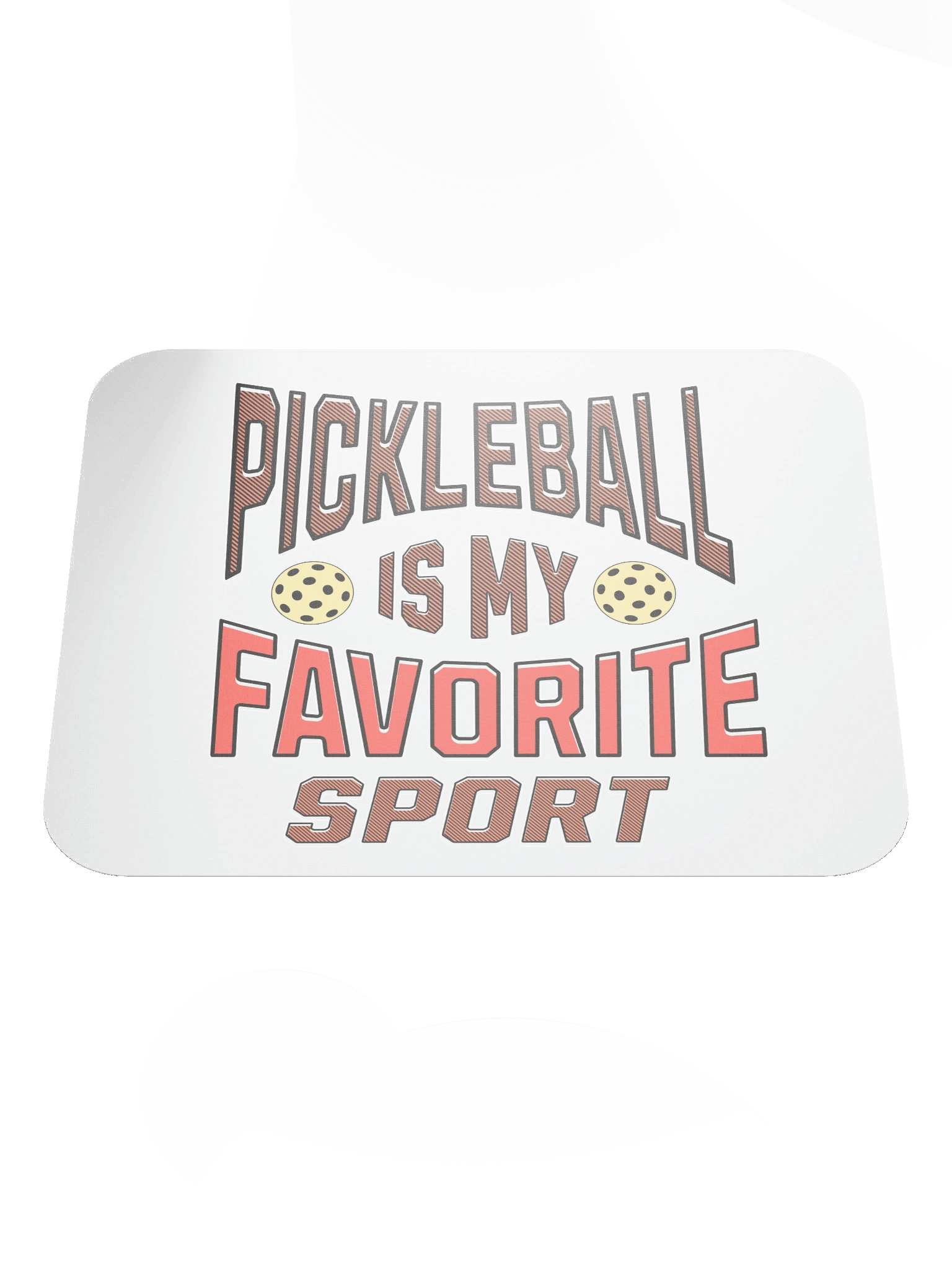 Pickleball Is My Favorite Sport Passion Mouse Pad product image (2)