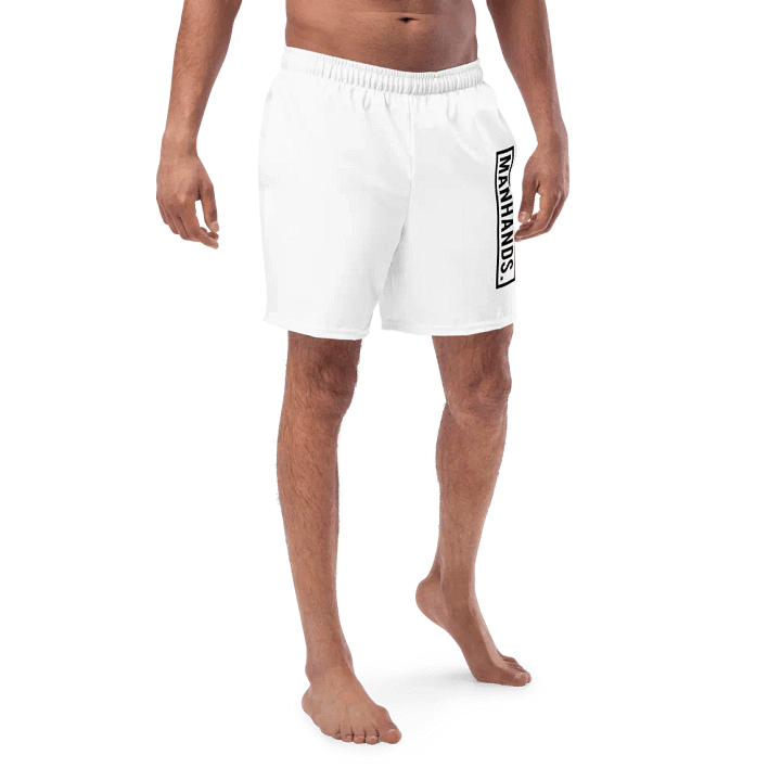 Swim Trunks by MANHANDS. (White) product image (1)