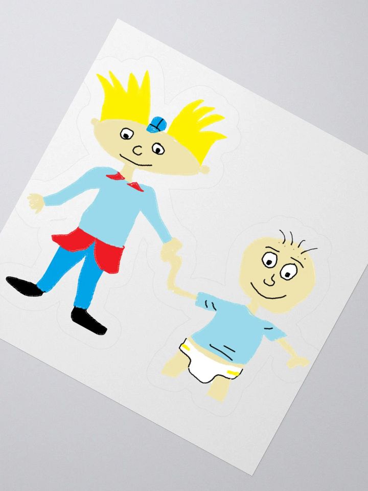 Arnold and Tommy Sticker product image (4)