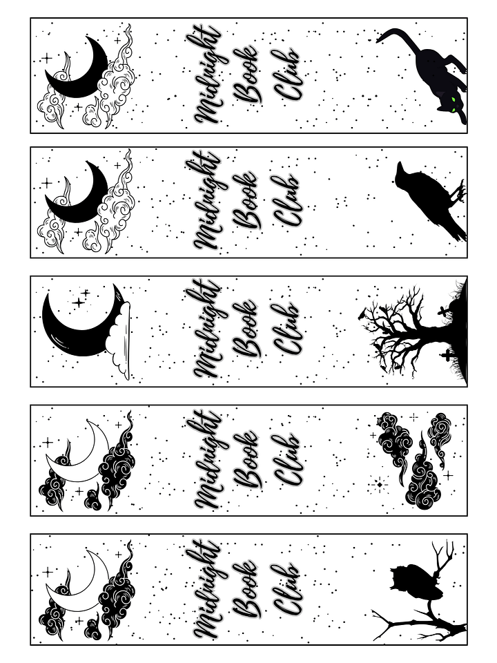 Printable Bookmark Set product image (1)