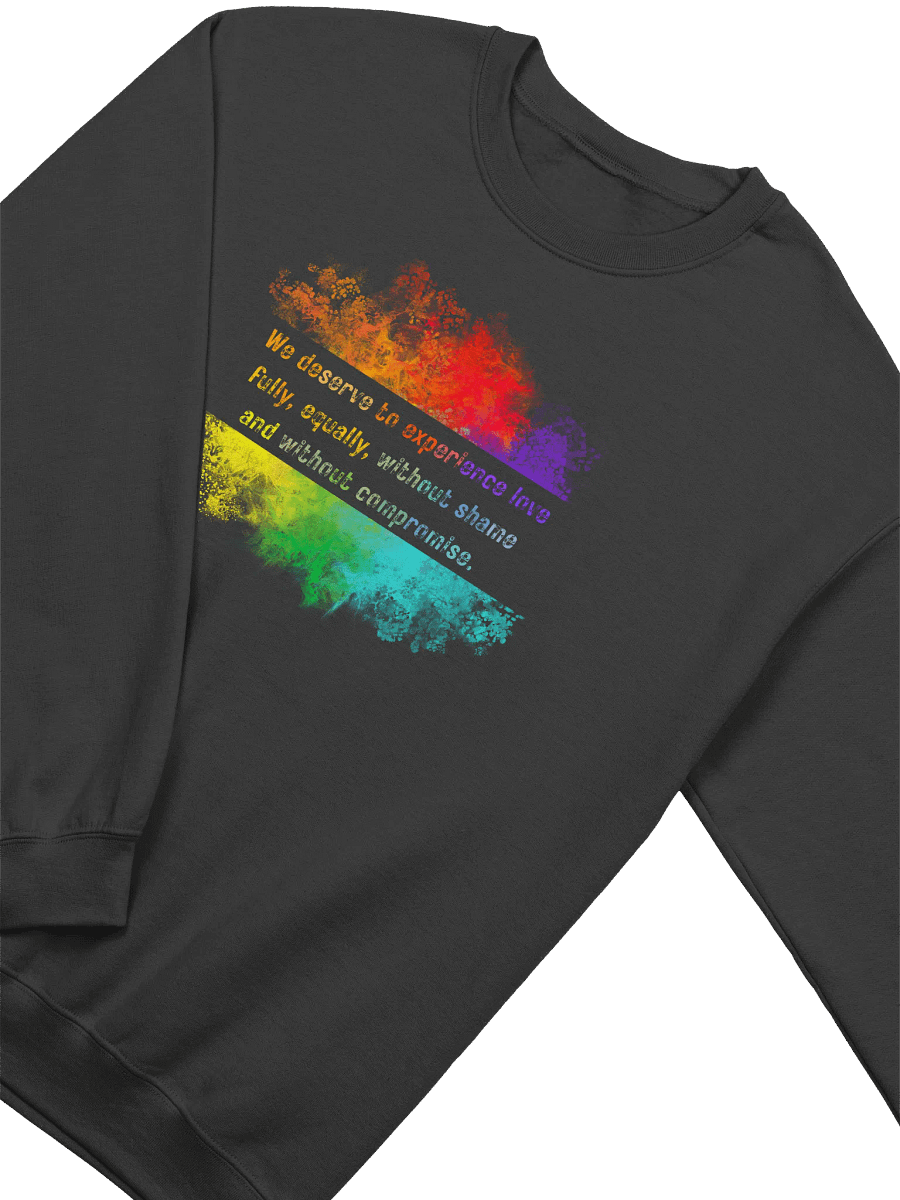 Pride Splash Crewneck Sweatshirt product image (2)