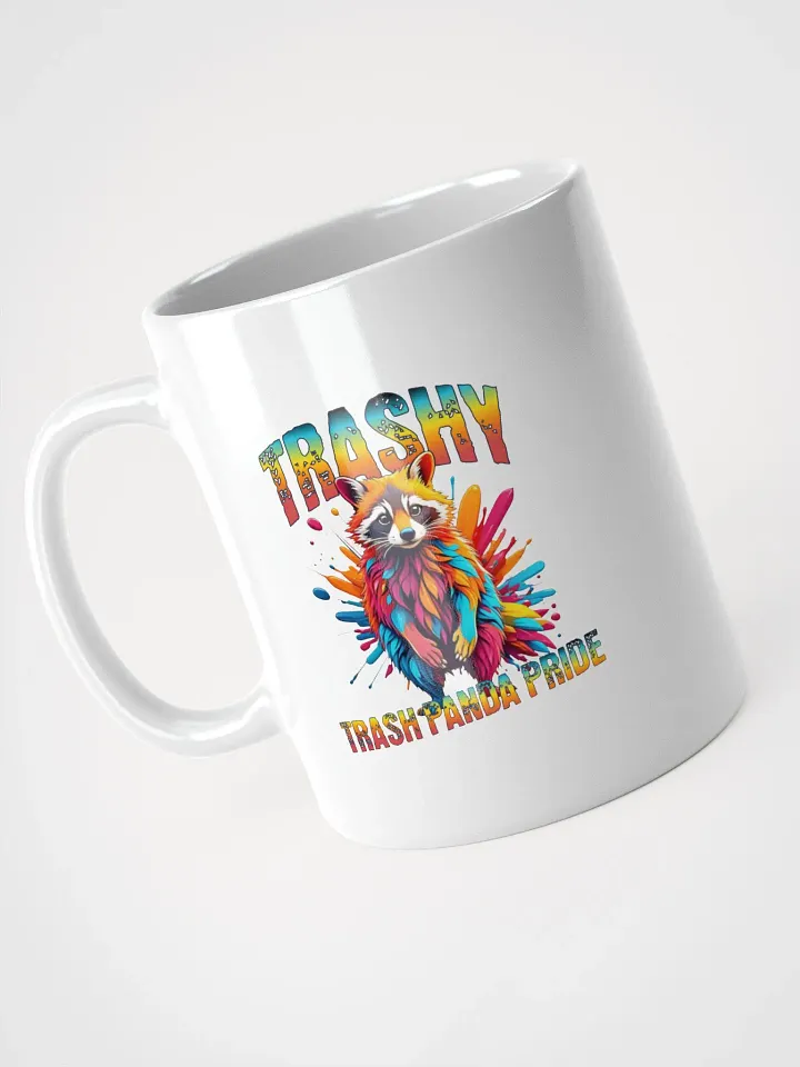 Trashy Trash Panda Pride Raccoon Pride Mug product image (2)