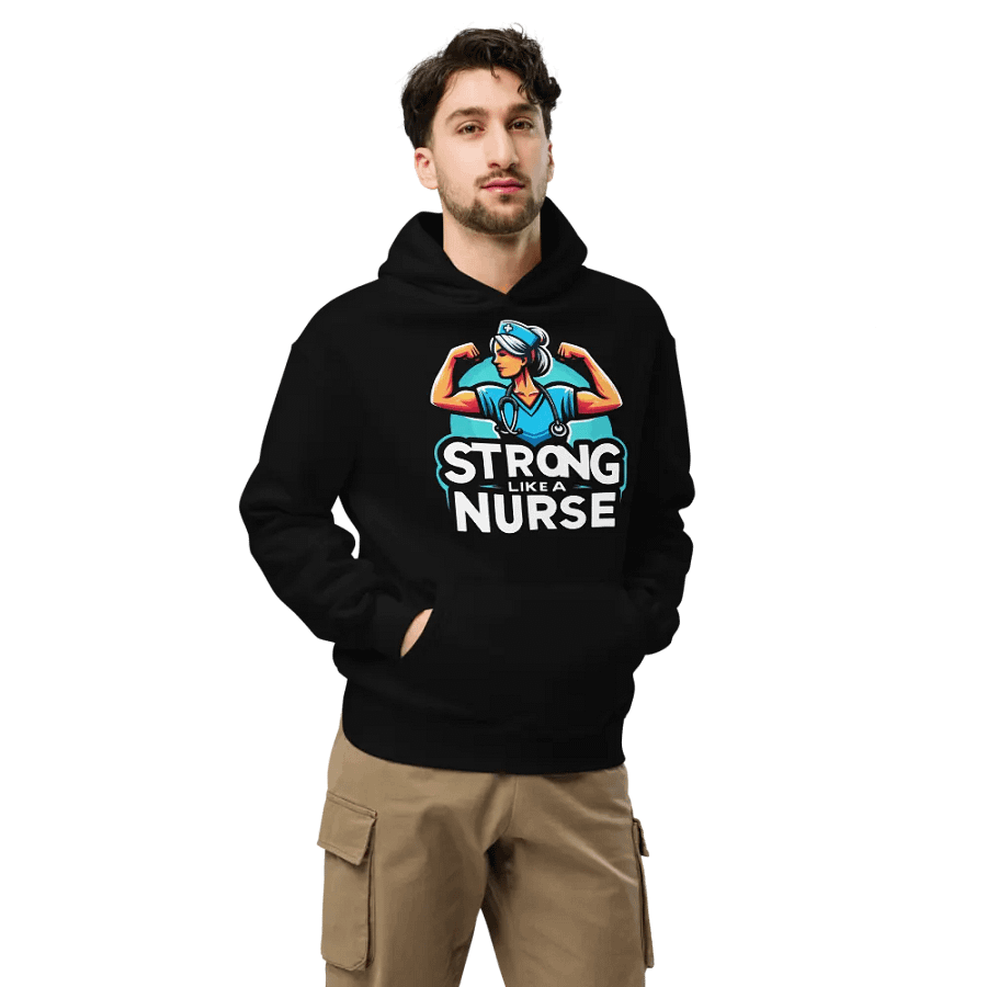 Strong Like a Nurse Premium Hoodie product image (9)