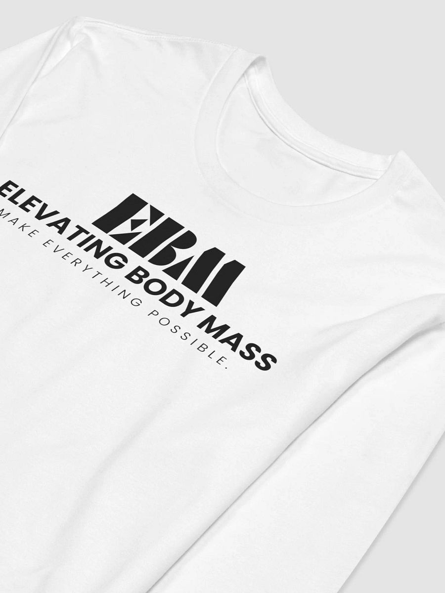 EBM Long Sleeve (White Logo) product image (3)