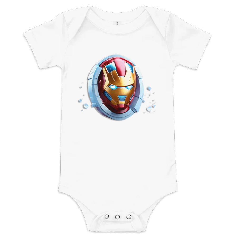 Ironman Baby Short Sleeve One Piece product image (4)