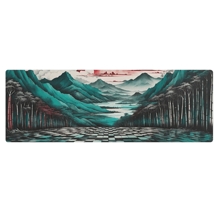 Checkered Path Serenity Yoga Mat product image (1)