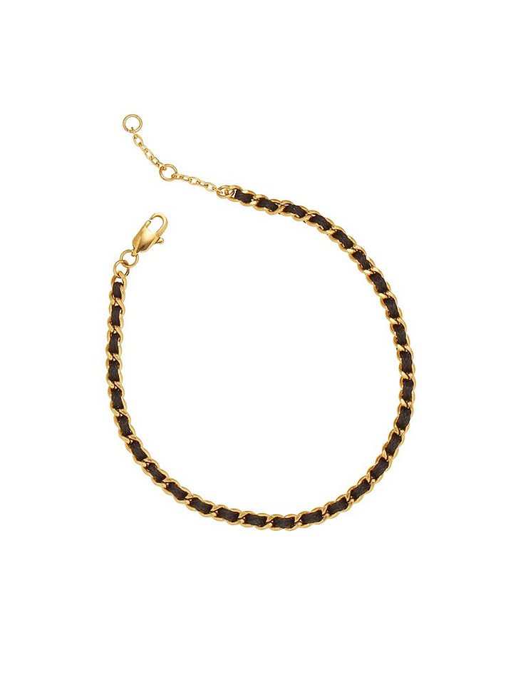 Colored Rope Bracelet | 18K Gold Plated product image (1)