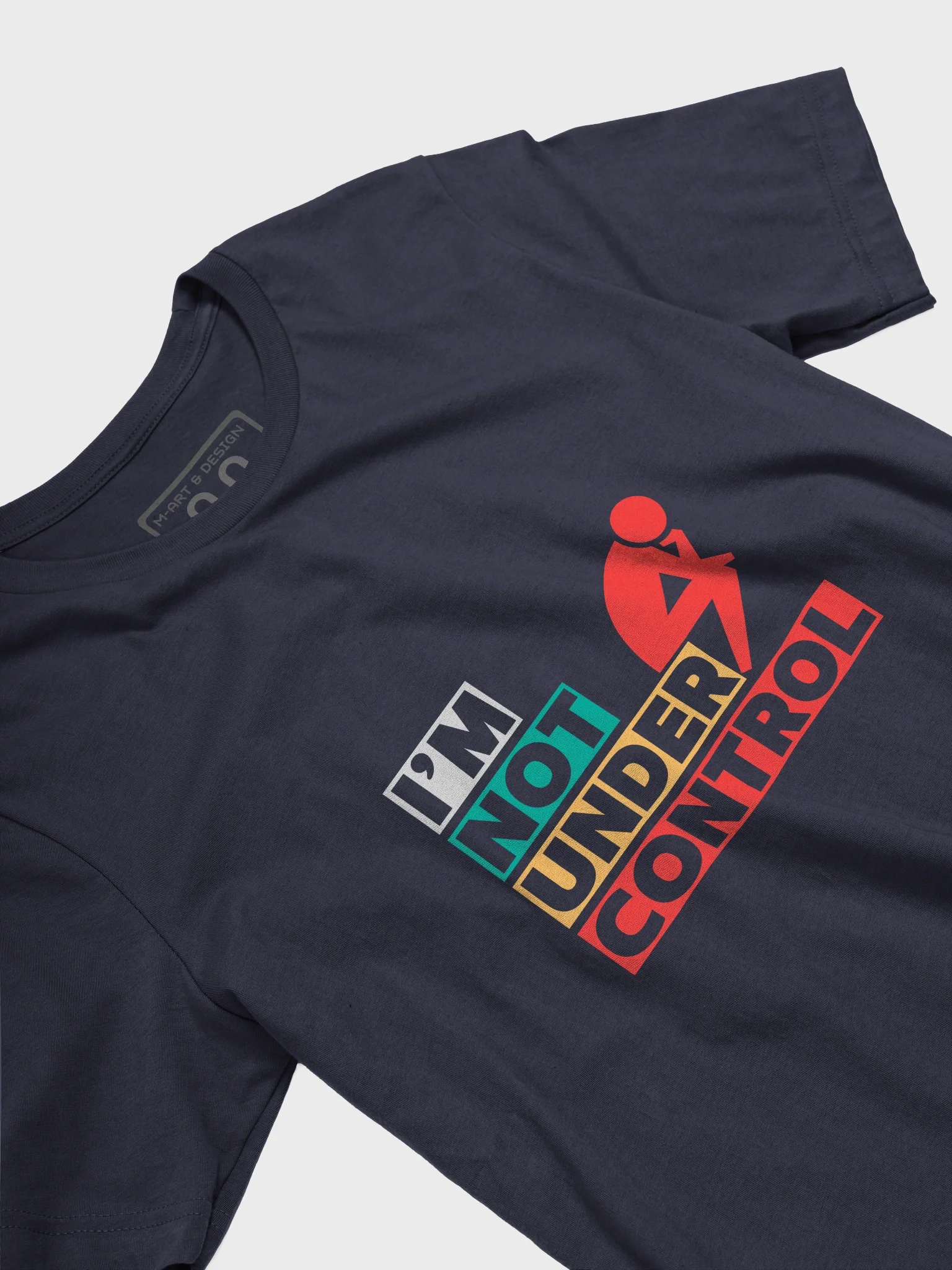 Contemplation Unleashed Retro T-Shirt product image (3)