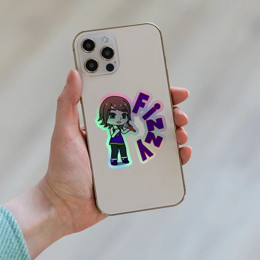 Fizzy - Shadow Galaxy - rainbow sticker product image (6)
