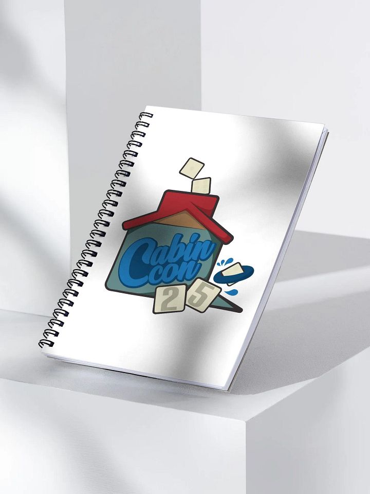 Cabin Con 2025 alt logo Spiral Notebook product image (1)