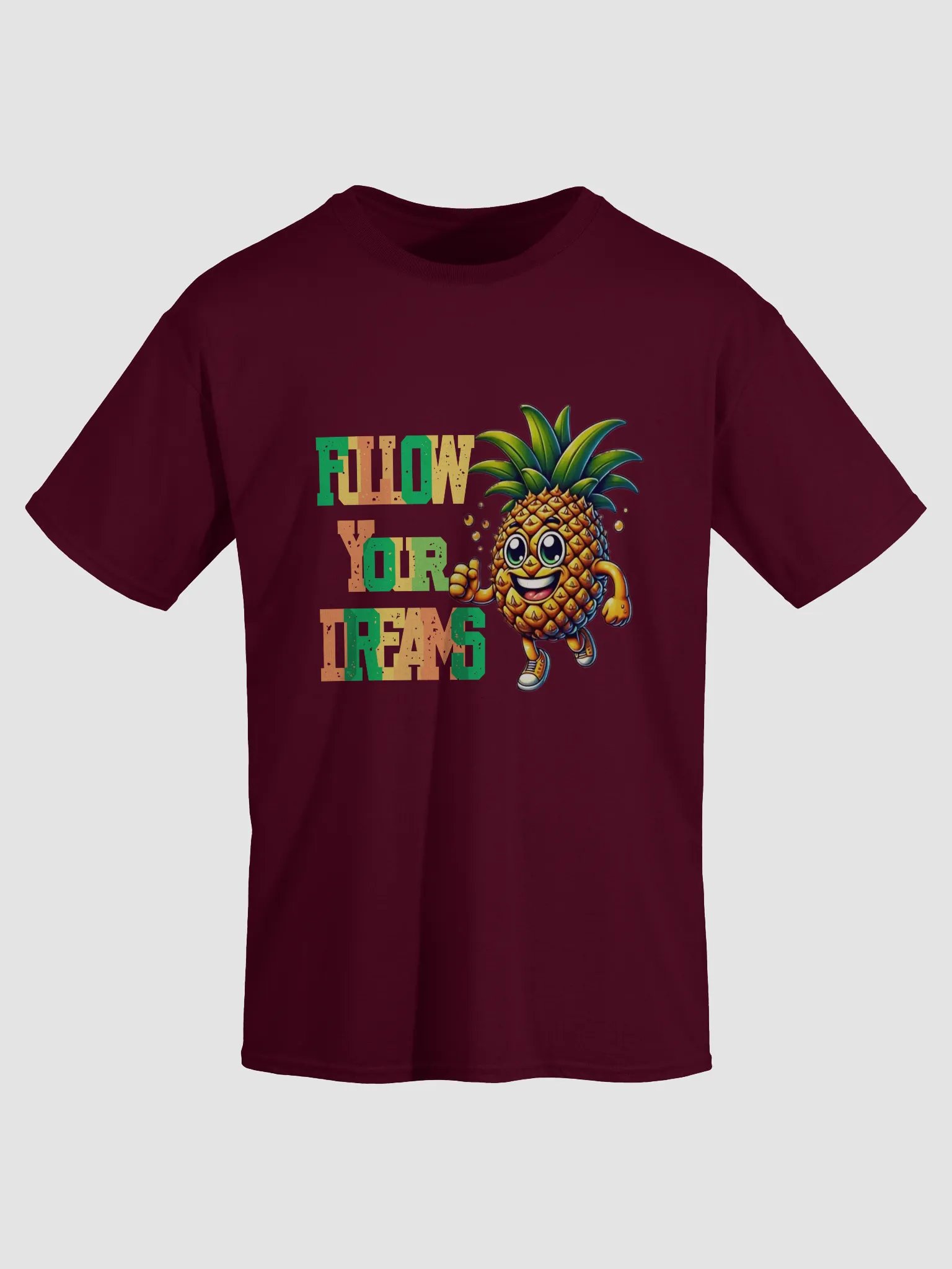 Dreamy Pineapple Slogan T-Shirt product image (10)