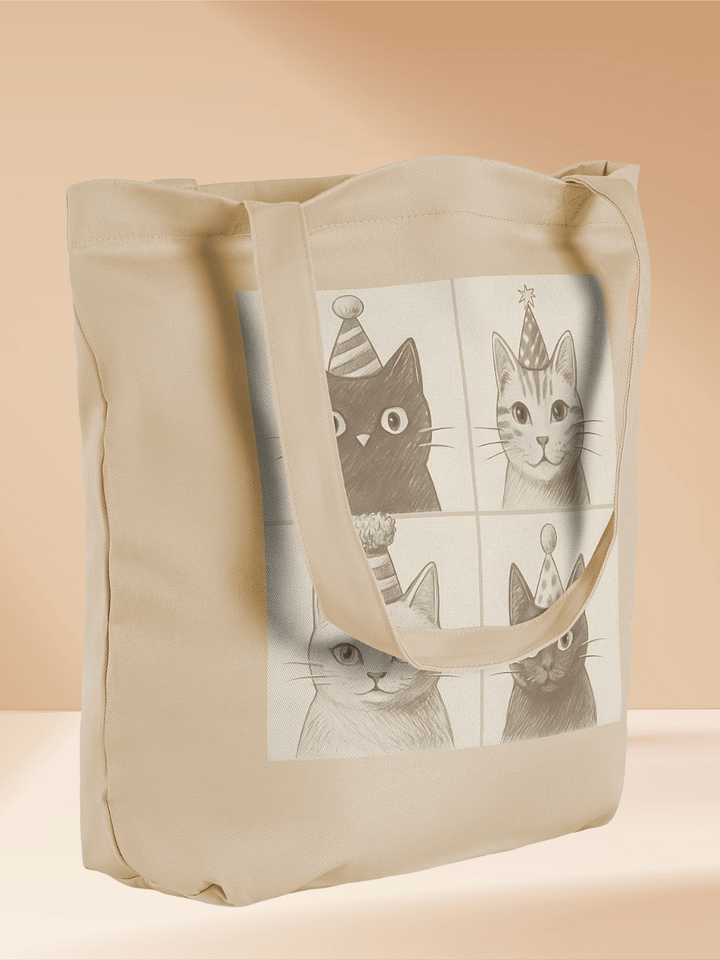 Whisker Party Tote Bag product image (2)