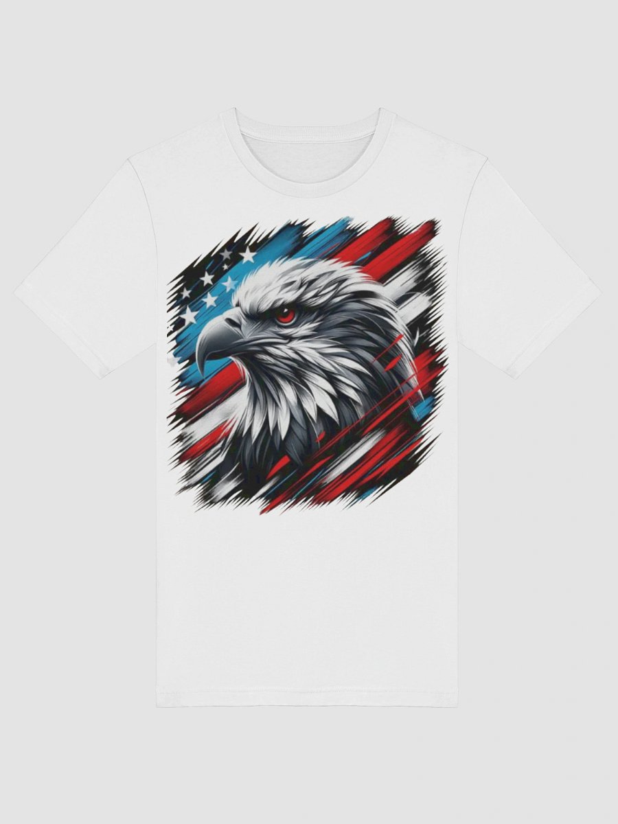 American Eagle 250 Years Independence Tee | USA Semiquincentennial 2026 | Patriotic Flag Brush Stroke | T-Shirt product image (36)