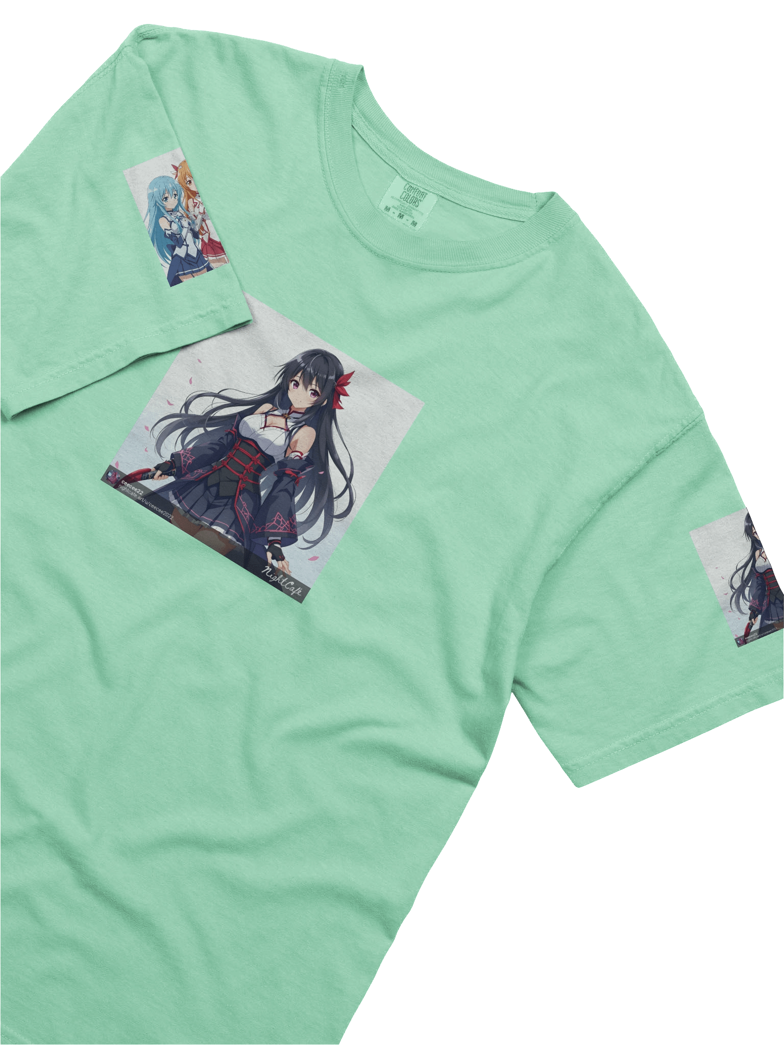 Anime Trio Illustrated Cotton Tee product image (5)