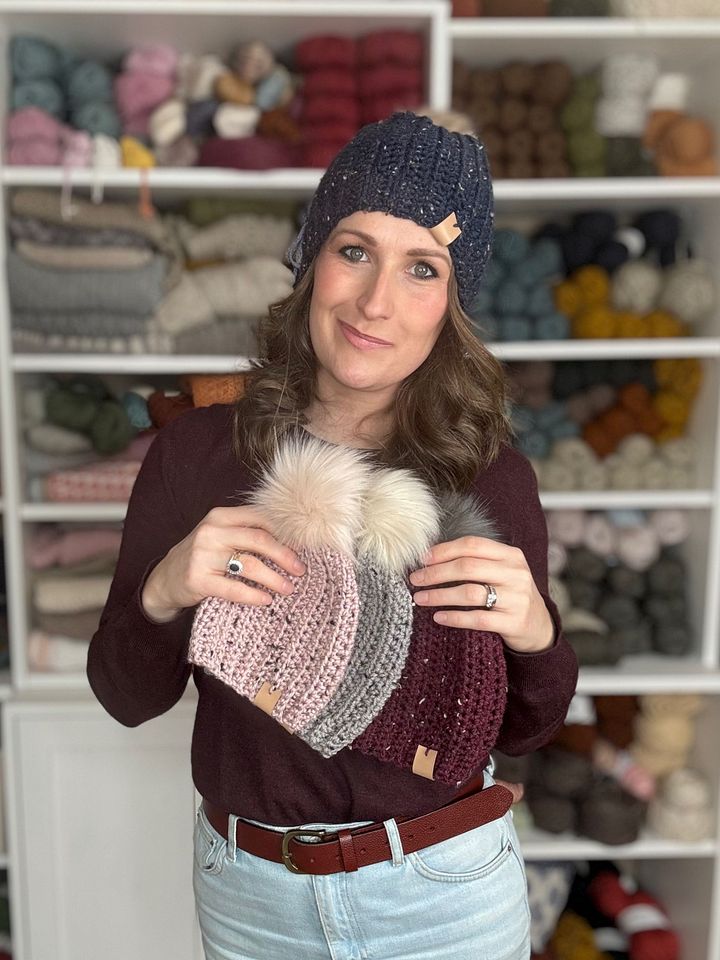 Easy Crochet Hat Pattern PDF Baby to Adult Sizes product image (2)