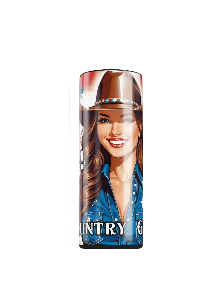 Country Girl 20 oz Skinny Stainless Steel Tumbler product image (1)