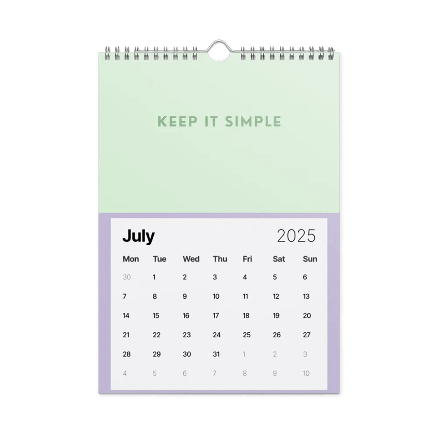 2025 Sobriety Calendar With AA Quotes product image (7)
