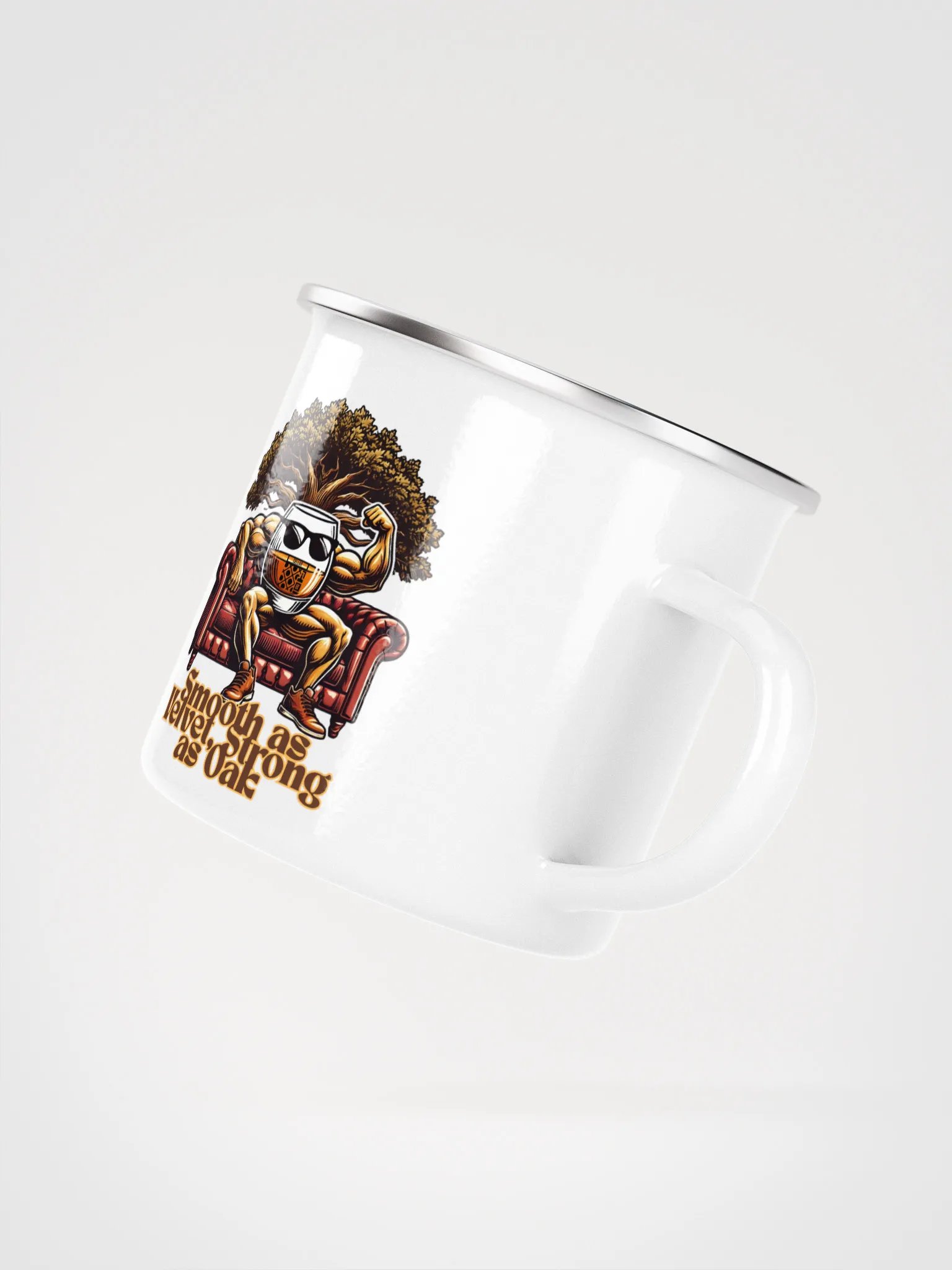 Cellar 8T Whisky - Smooth - Enamel Mug product image (3)