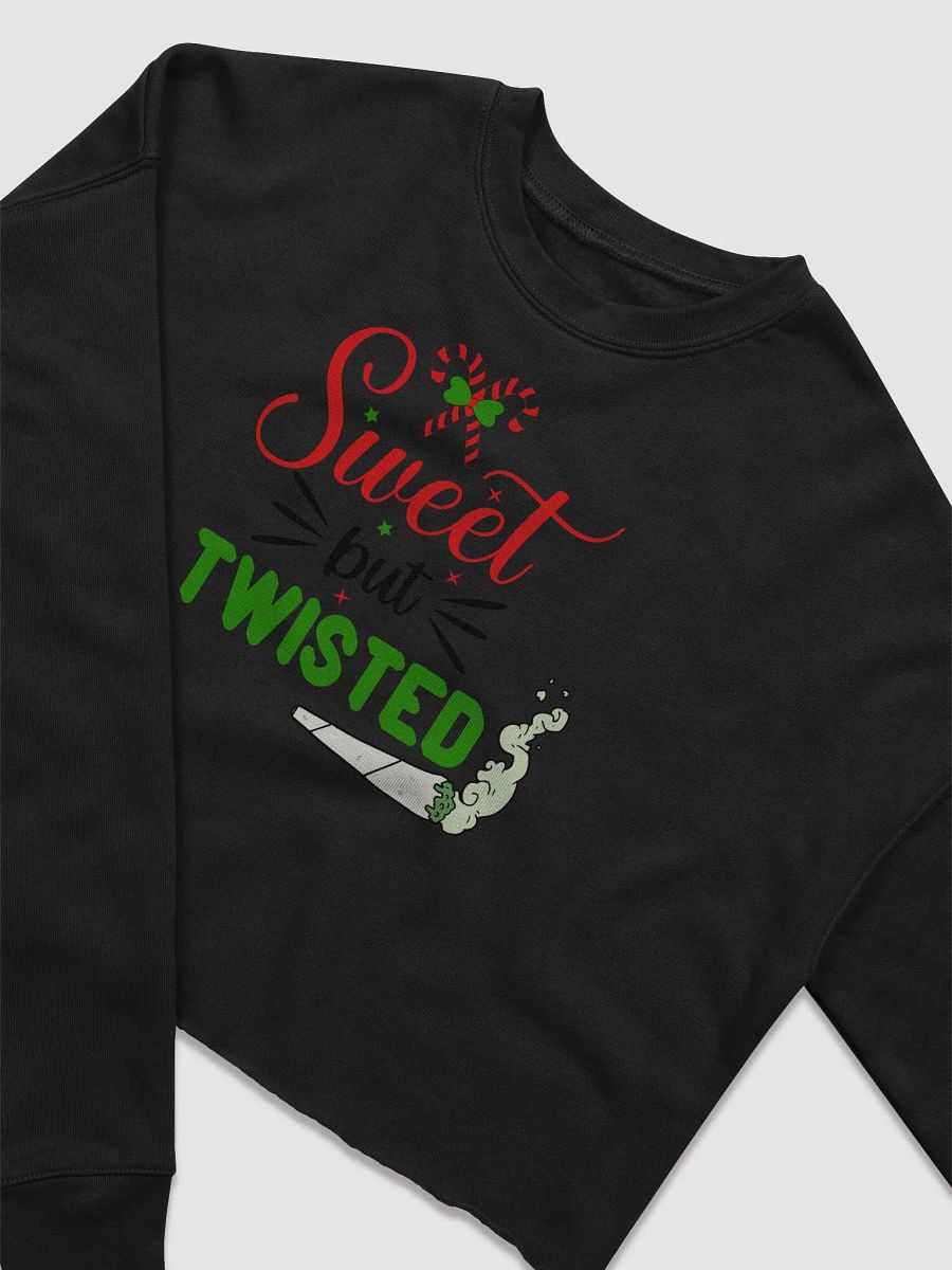 Sweet but Twisted 420 Cropped Sweater product image (5)