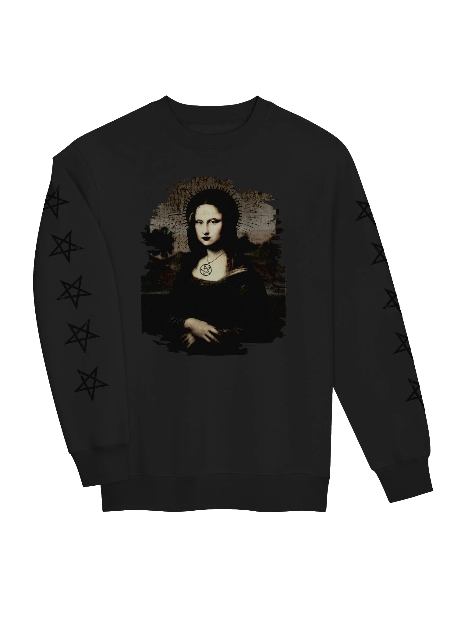 Occult Mona Lisa Unisex Sweatshirt product image (3)
