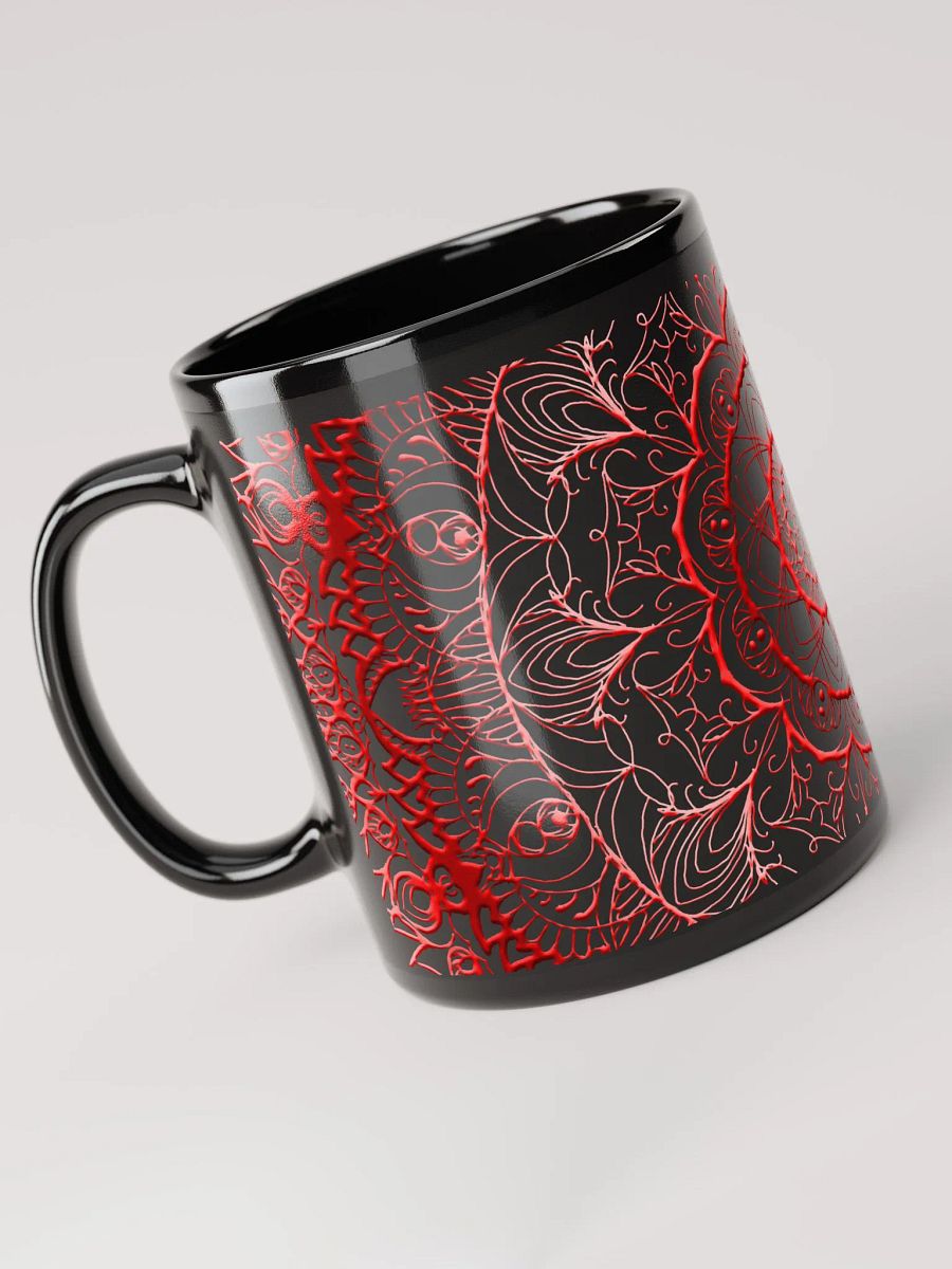 Crimson Mandala Elegance Mug product image (5)