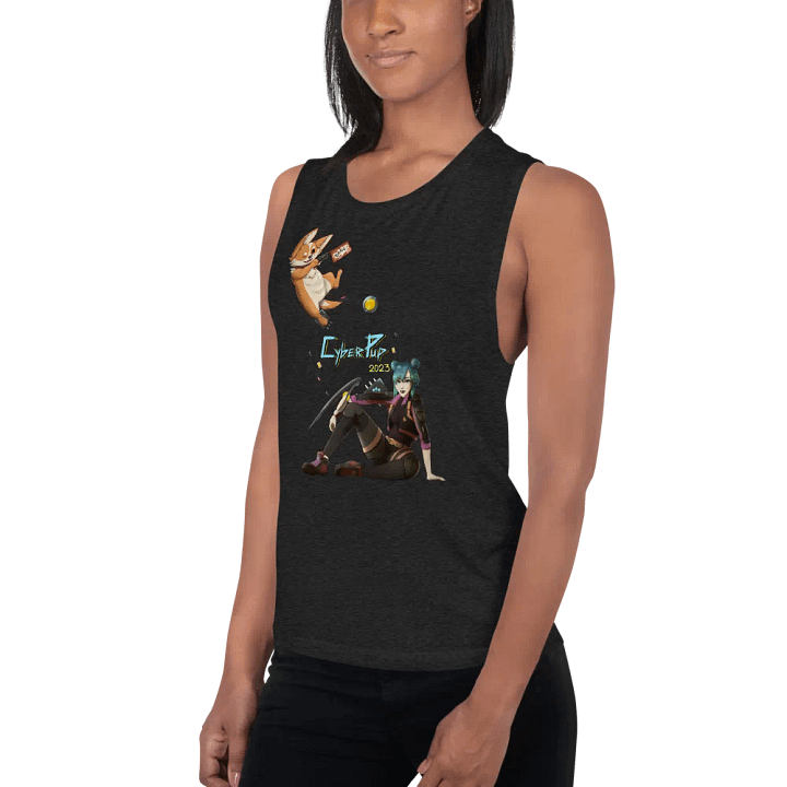 CYBERPUP//MANAGER | FEMME FIT TANK product image (1)