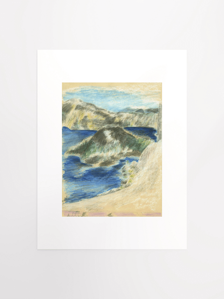 Crater Lake, OR 1986 print product image (2)