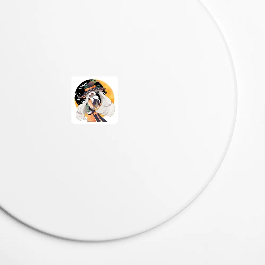Pumpkin Witch Lila Magnet (Limited Edition) product image (6)