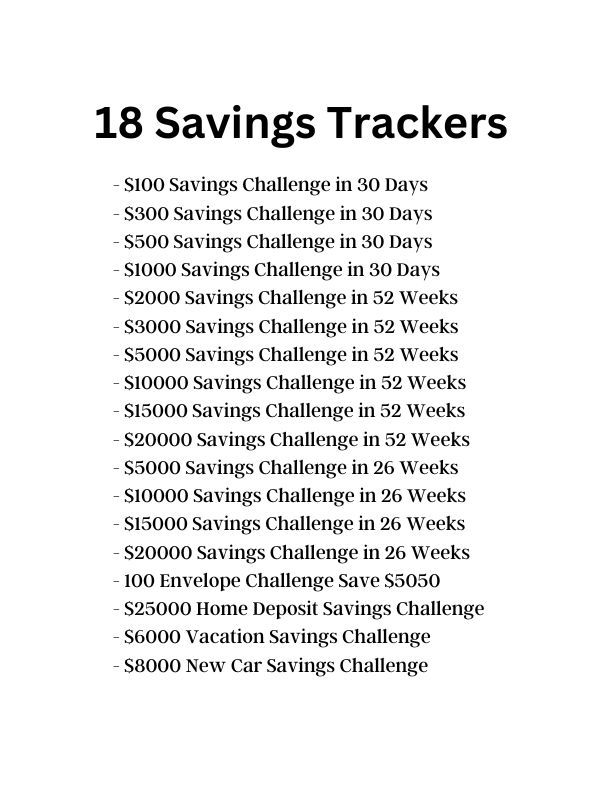 The Ultimate Savings Challenge Collection Bundle product image (11)