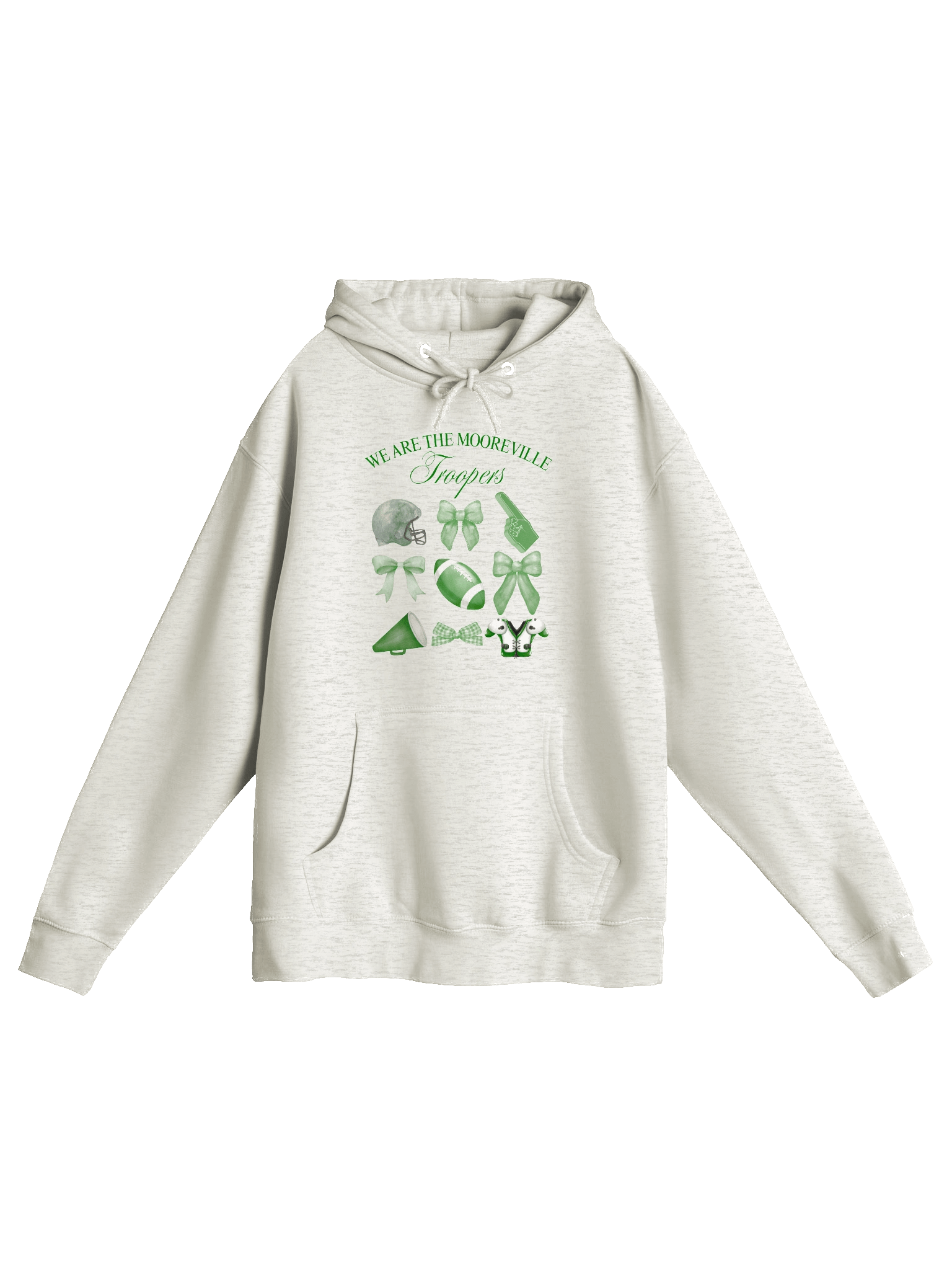 Bows and Footballs Hoodie product image (7)