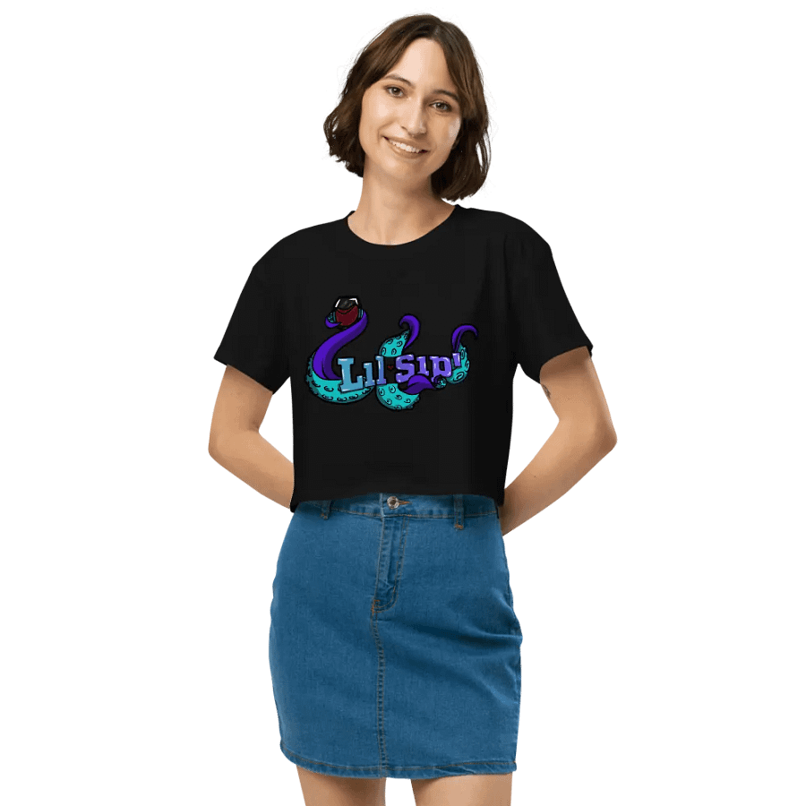 Sip Cropped Tee! product image (3)
