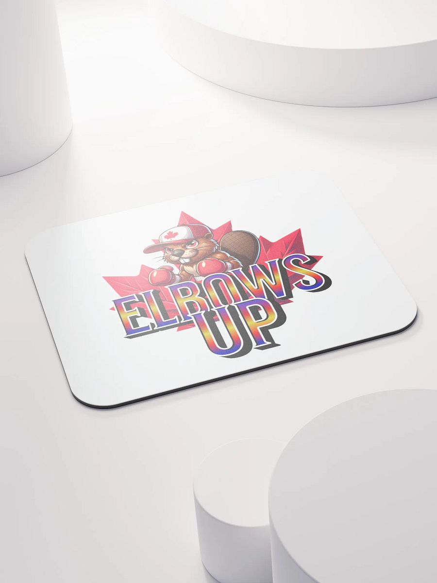 Elbow Up Maple Leaf Beaver Boxing Mauler Mouse Pad product image (4)