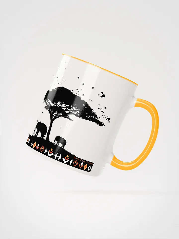 Elephant Oasis Ceramic Mug product image (7)