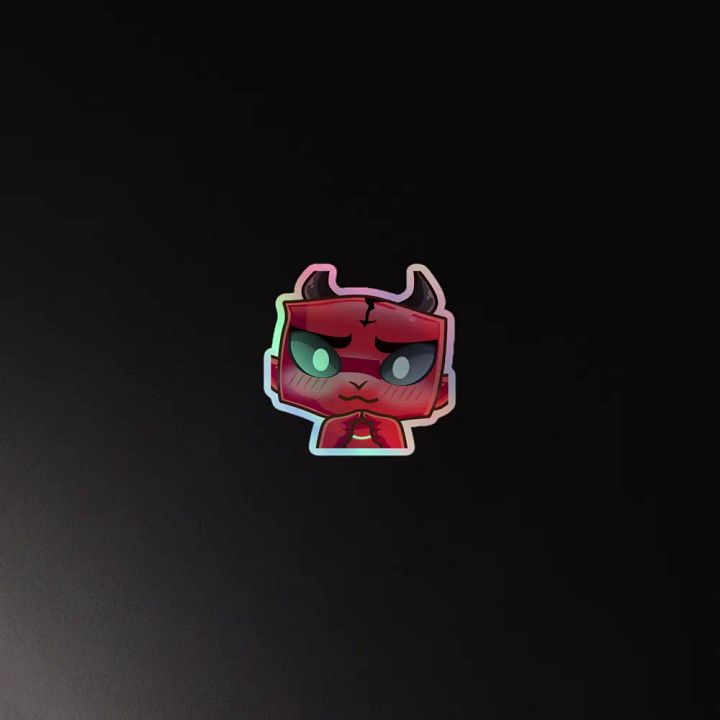 3"x3" uwu Sticker product image (2)