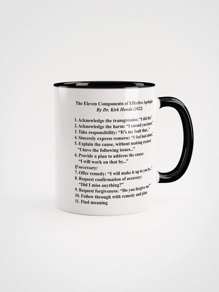 Effective Apologies - Mug with Color Inside product image (8)