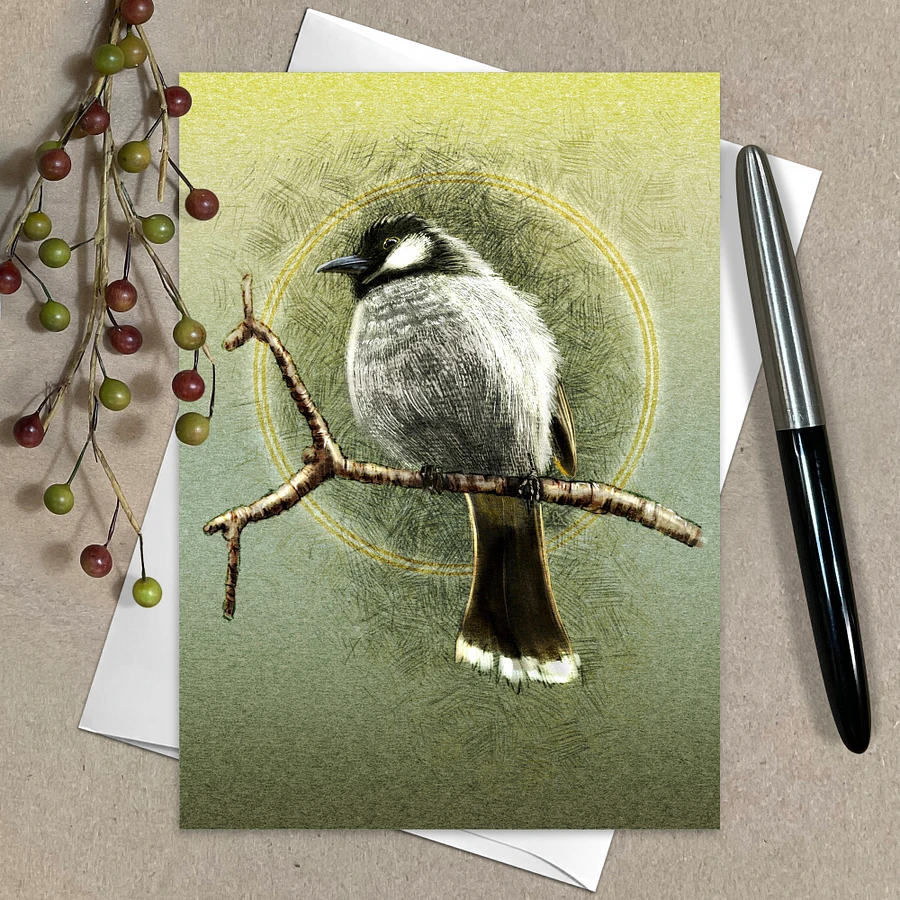 Illustrated Birds Variety Pack Greeting Cards, 5x7” Note Cards, 6 Pack, Blank Inside, with Envelopes product image (11)