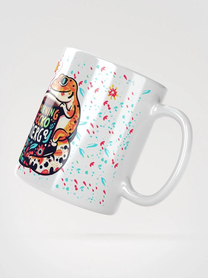 MORNING GECKO ENERGY Floral Mug product image (2)
