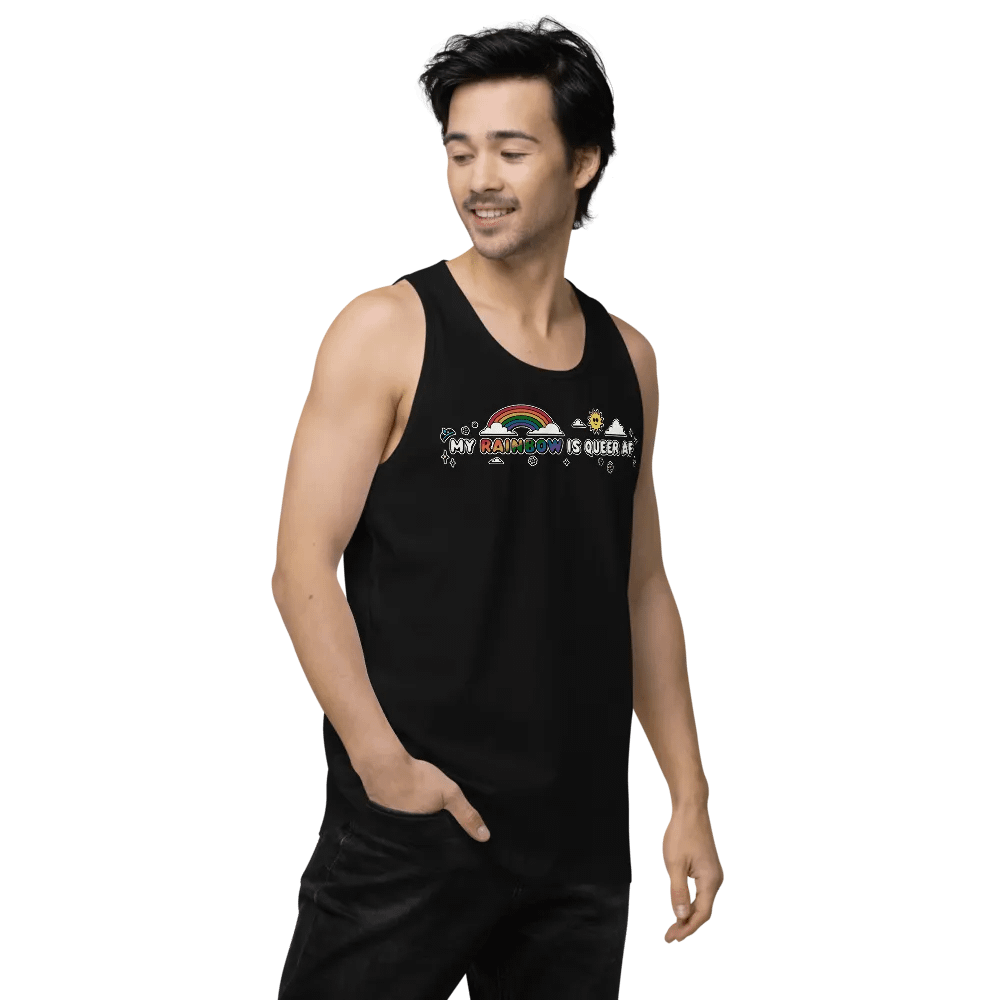 My Rainbow is Queer AF Tank Top product image (8)