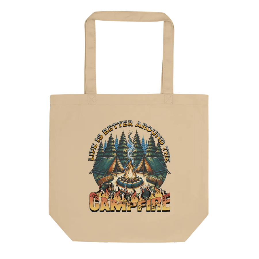 Life Is Better Around The Campfire Bliss Eco Tote product image (1)