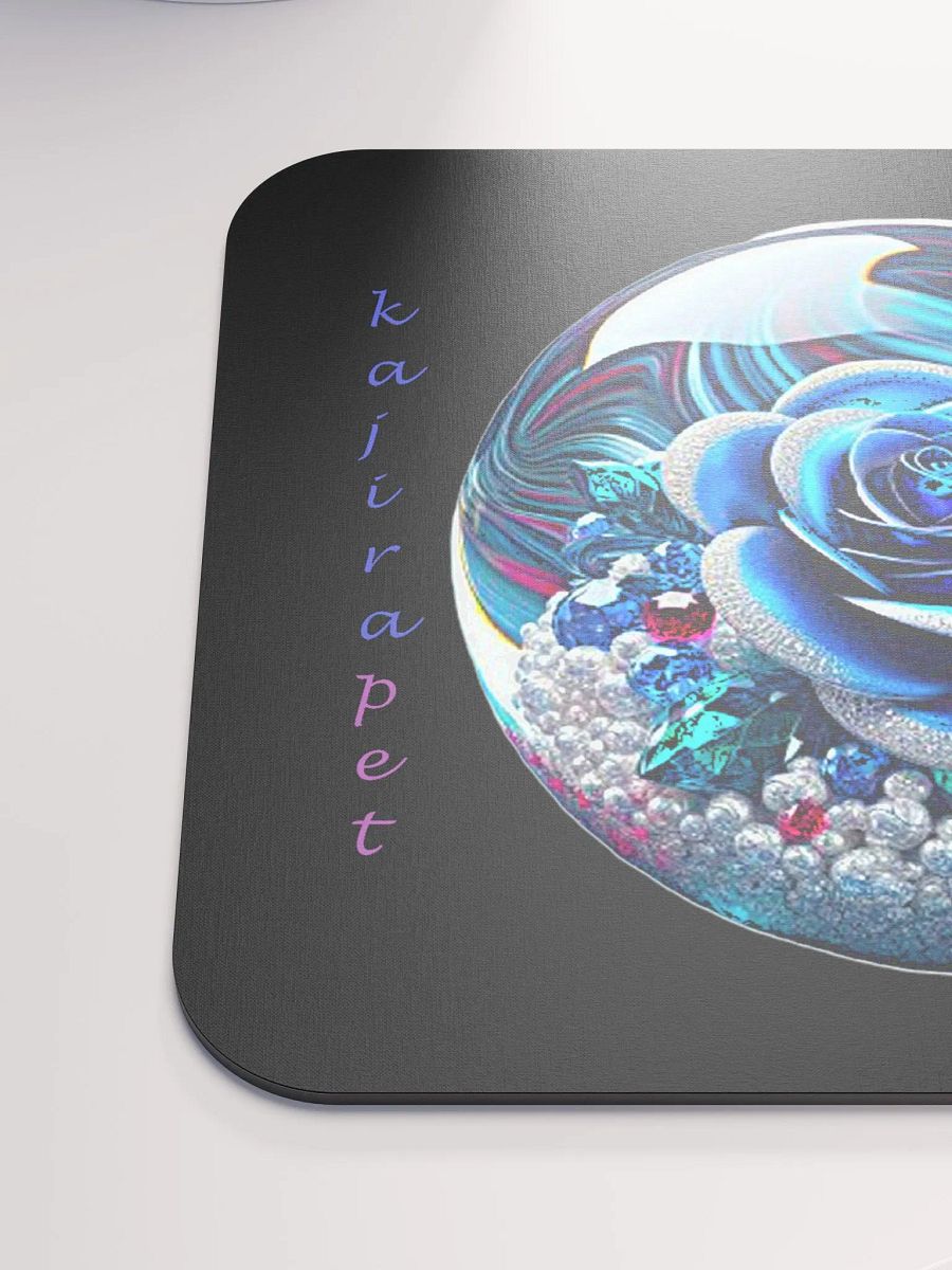 Blue Rose Marble Mousepad product image (6)