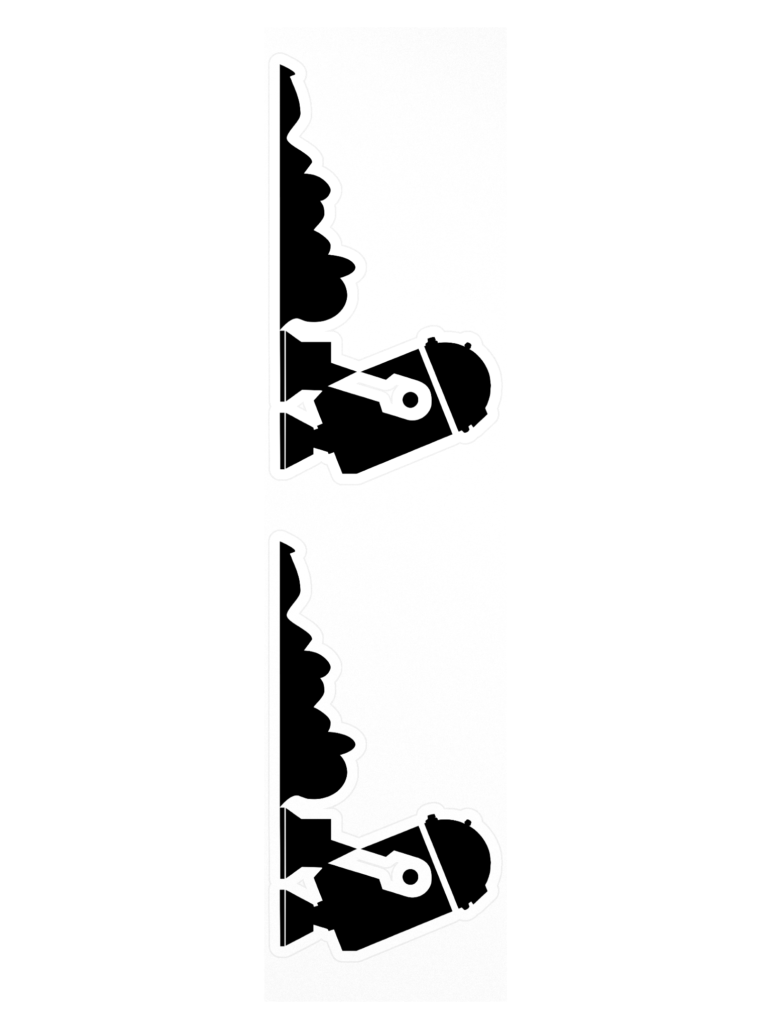 Racing Astromechs Sheet of 2 stickers product image (3)