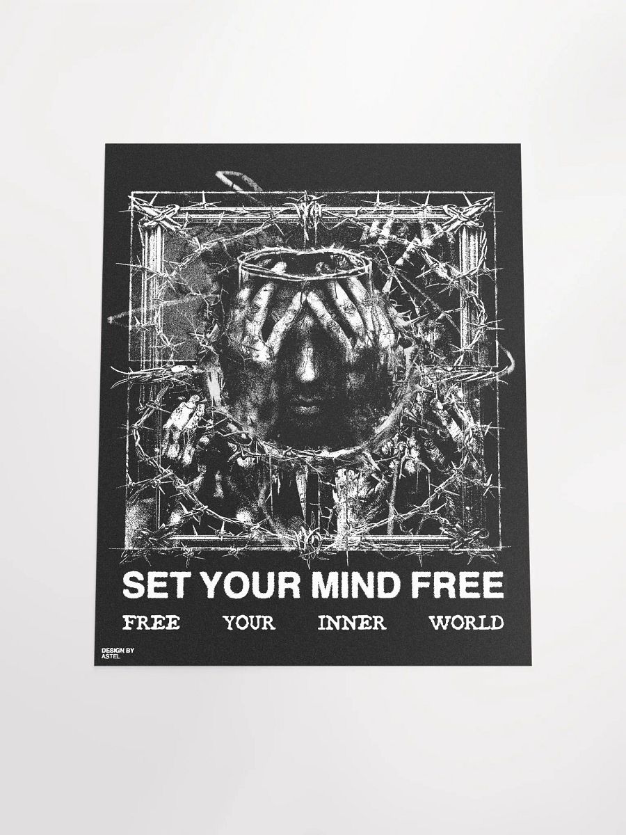 'SET YOUR MIND FREE' POSTER product image (4)