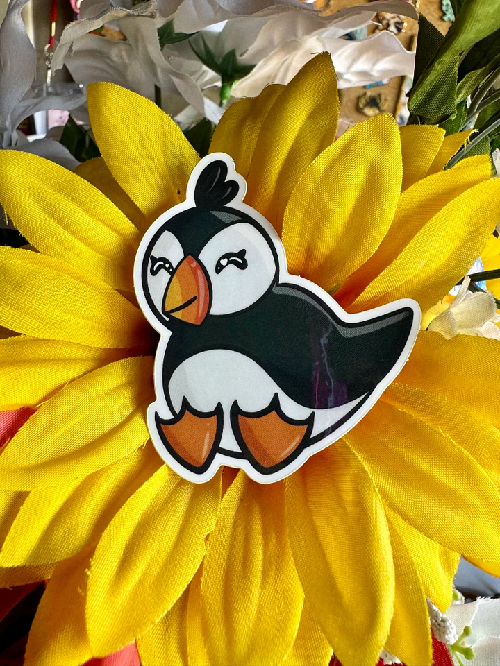 Happy Puffin Sticker product image (1)
