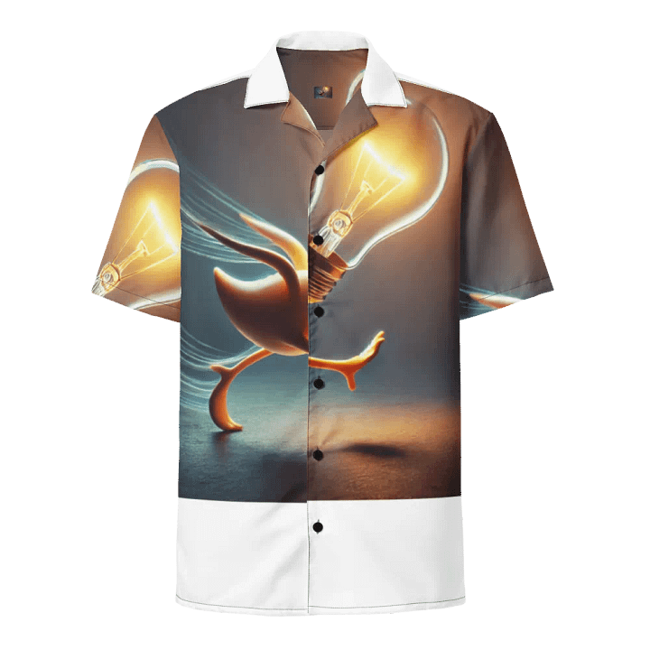 Glowing Light Bulb Handheld Art Print product image (1)